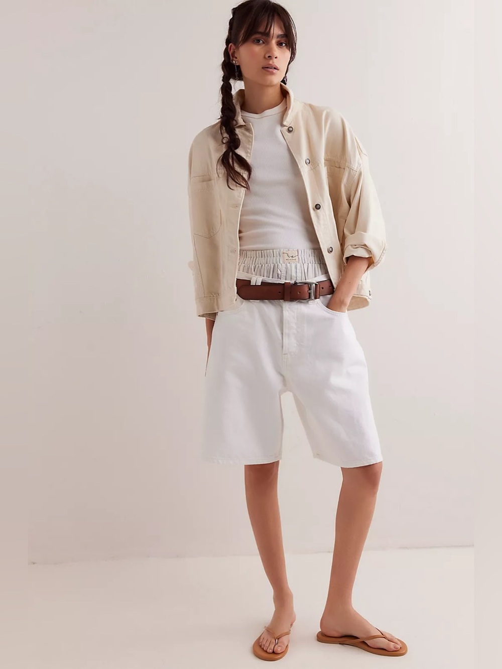 NWOT FREE PEOPLE WE THE FREE Montana Shorts | Snowfall MSRP $78 CURRENT ON FP